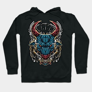 Red Horns Hoodie